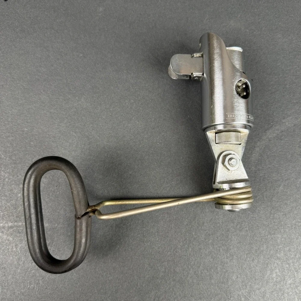 Graflex Flash Synchronizer Vintage Camera Handle Clamp Silver